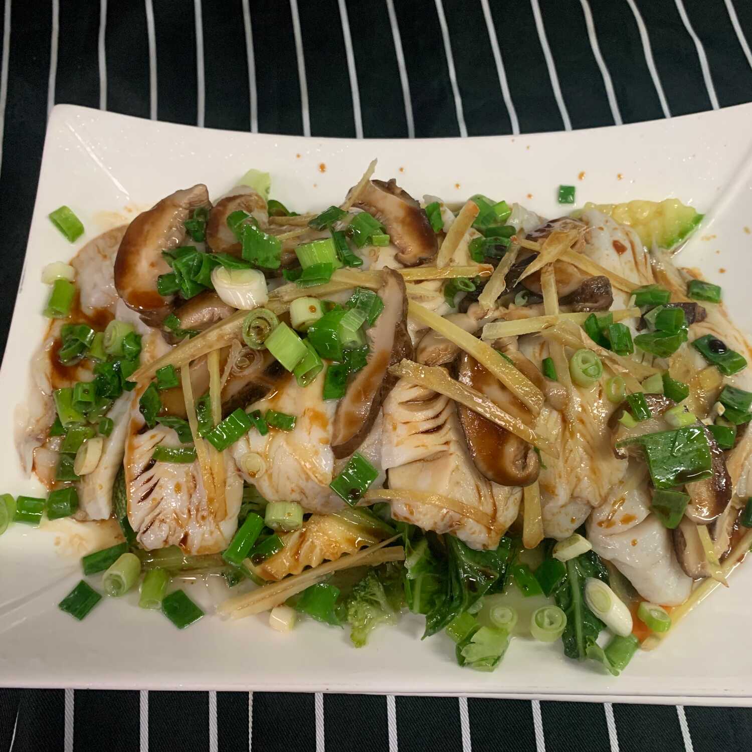 Filet de Pescado al Vapor
