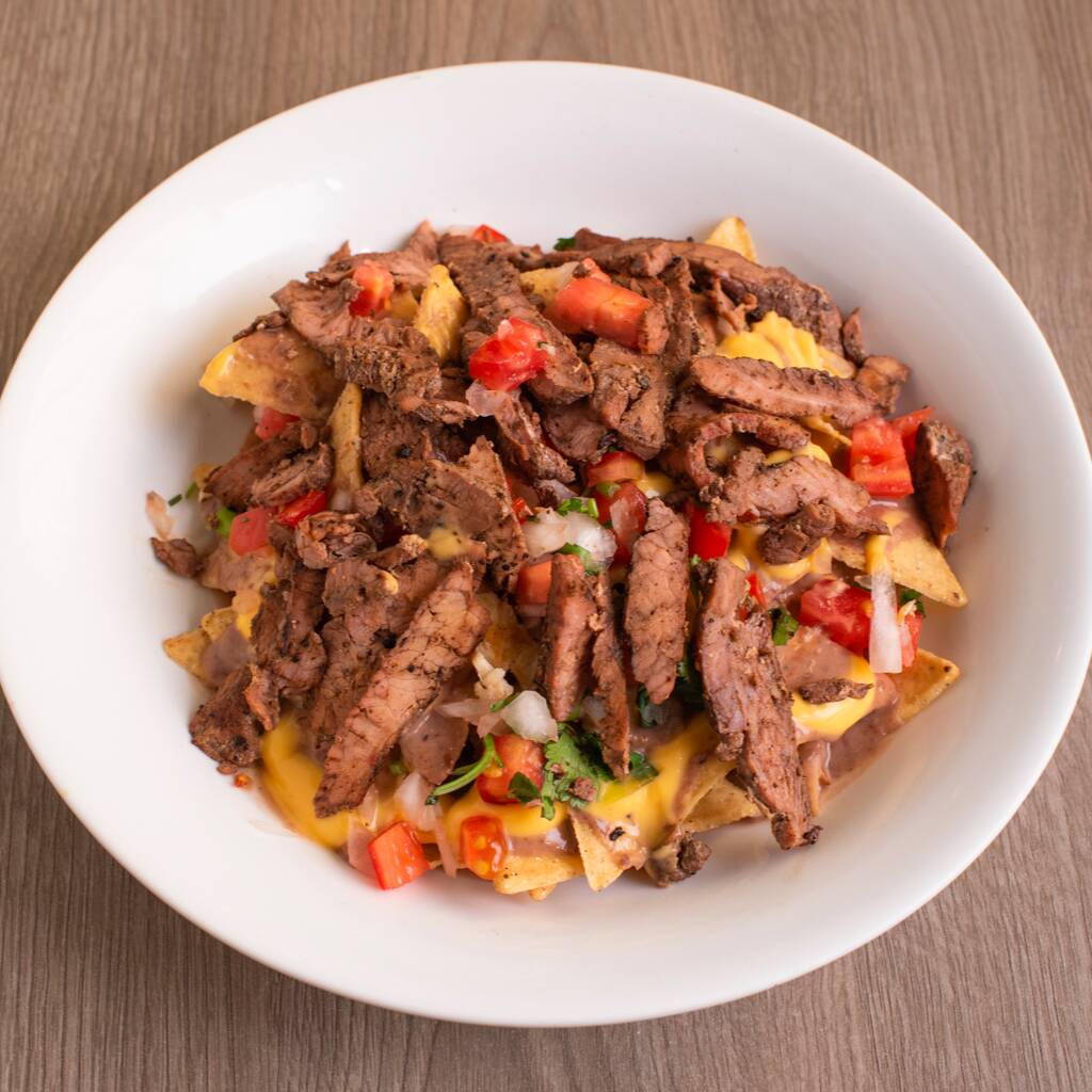 Nachos con Arrachera