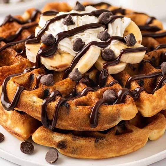 Waffle Choco Negro