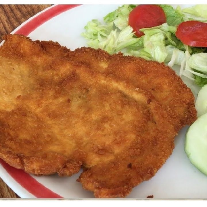 Pollo empanizado