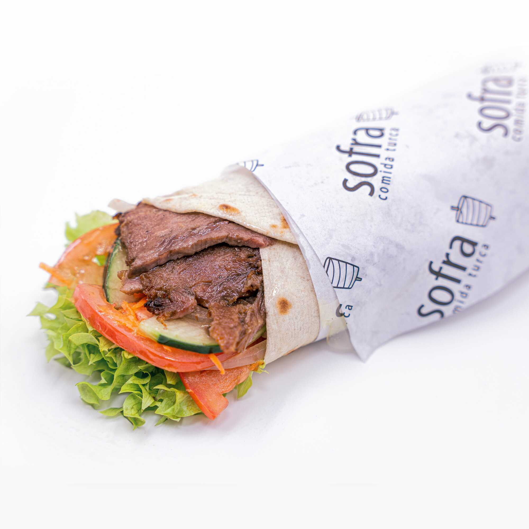 Dürüm Kebab Sirloin - Burrito Estilo Turco