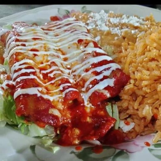 Orden de Enchiladas de Carne.