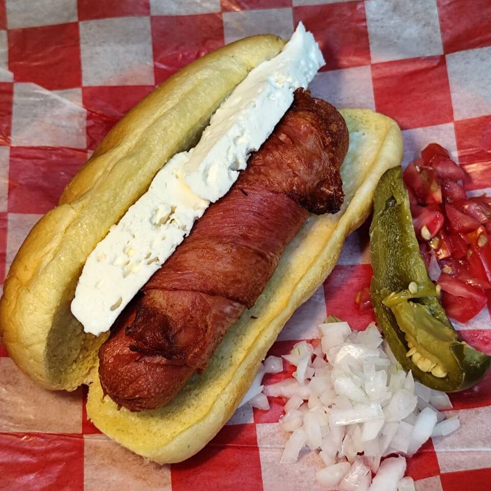 Hod Dog con Panela y Tocino