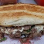 Torta de Suadero con Queso