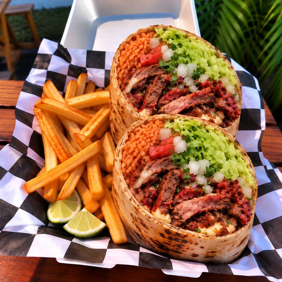 MEGABURRITO COSTILLA ENCHILADA (700grs) XXLL