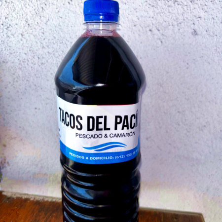 Agua de Jamaica 1 Litro