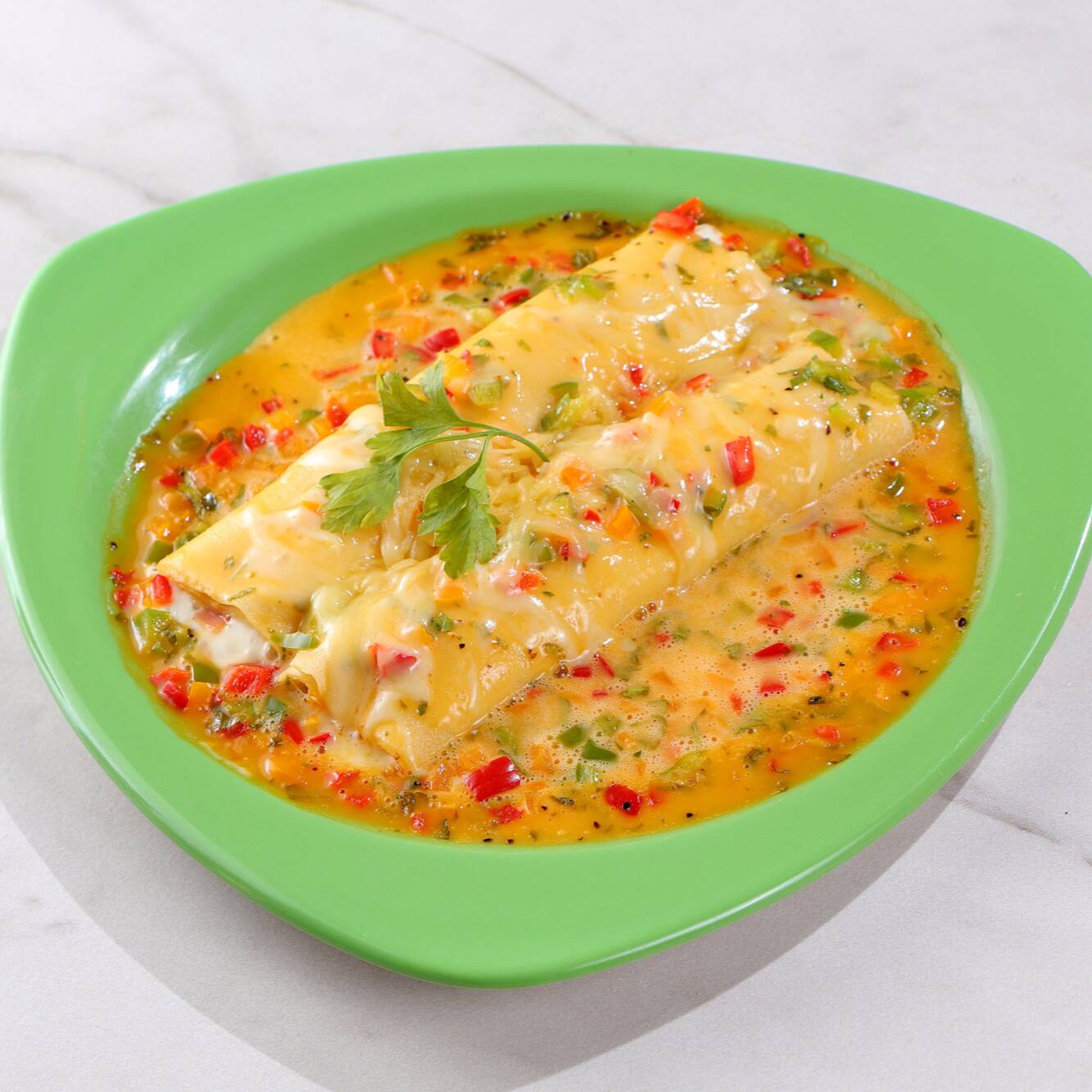 Crepa de Jamón y Queso