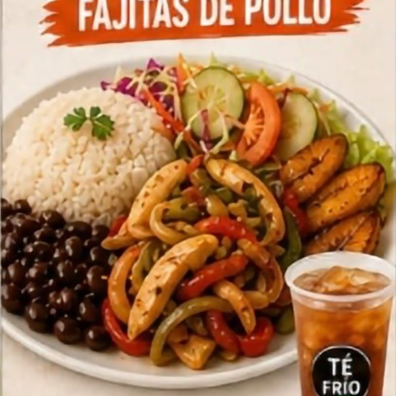 Casado Fajitas de pollo