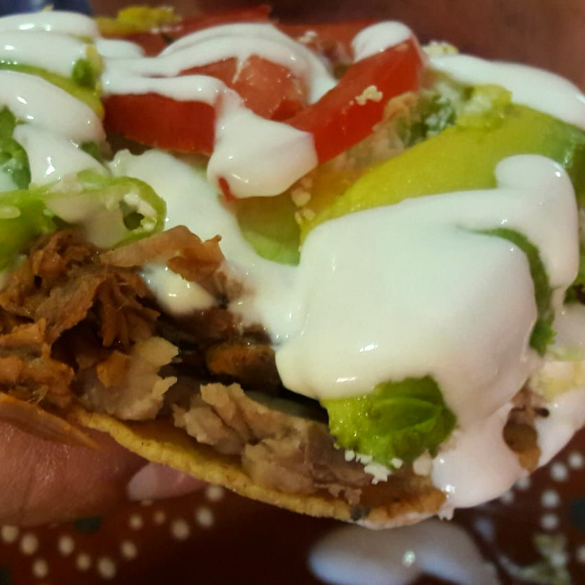 Tostada pollo