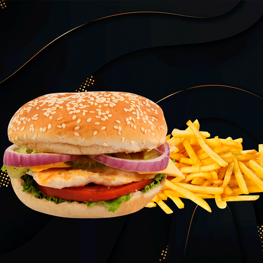 Hamburguesa de Pollo C