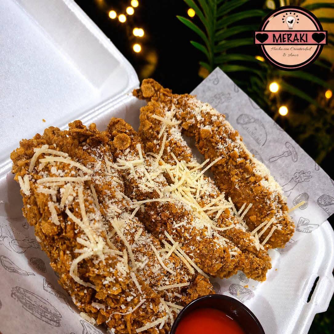 TIRAS DE POLLO 10 PZAS