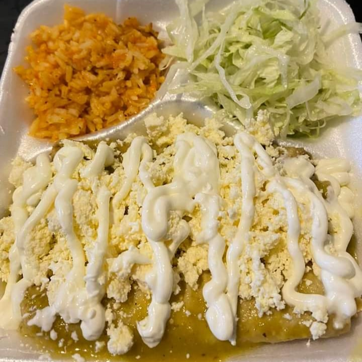 Enchiladas Verdes