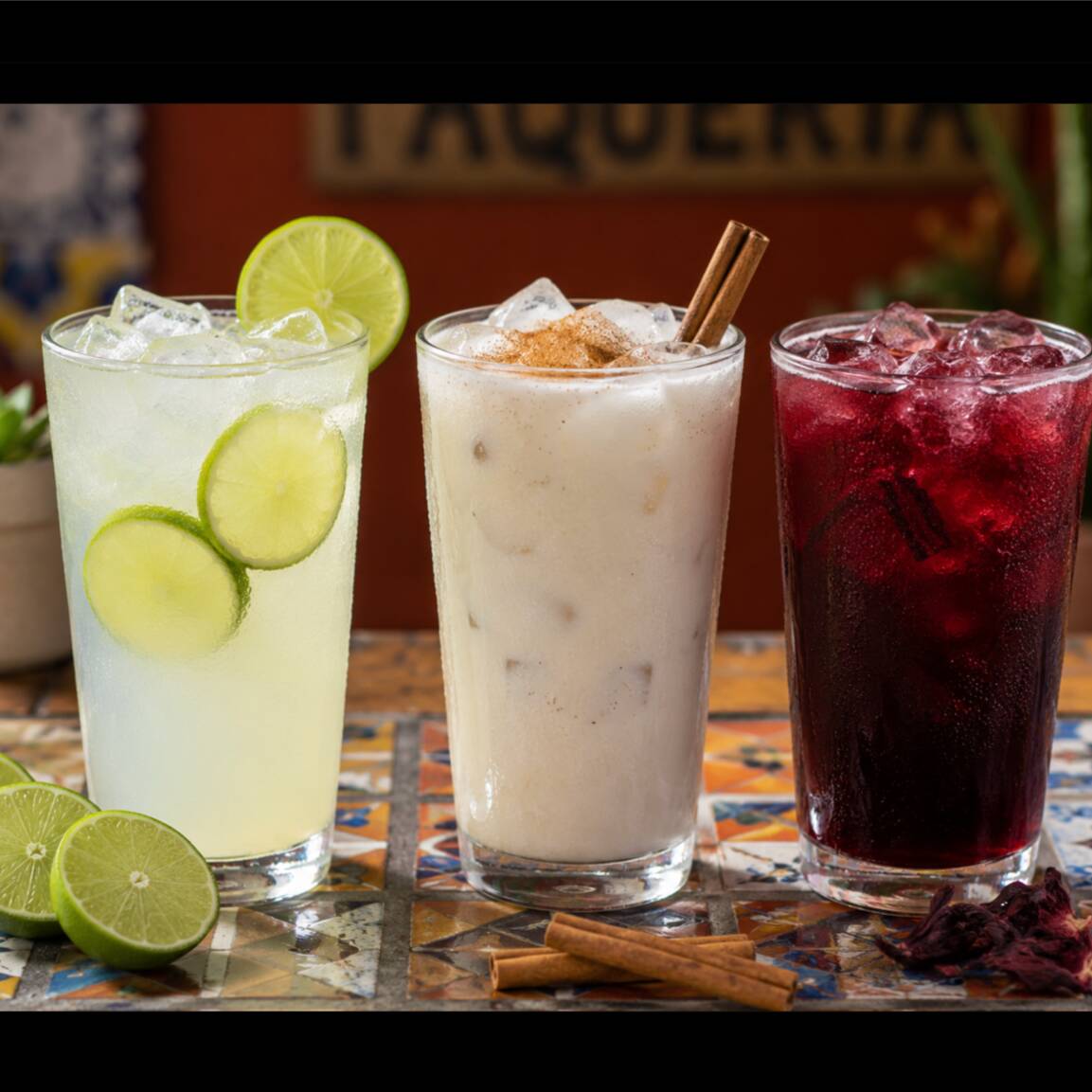 Aguas Frescas Naturales de Sabor