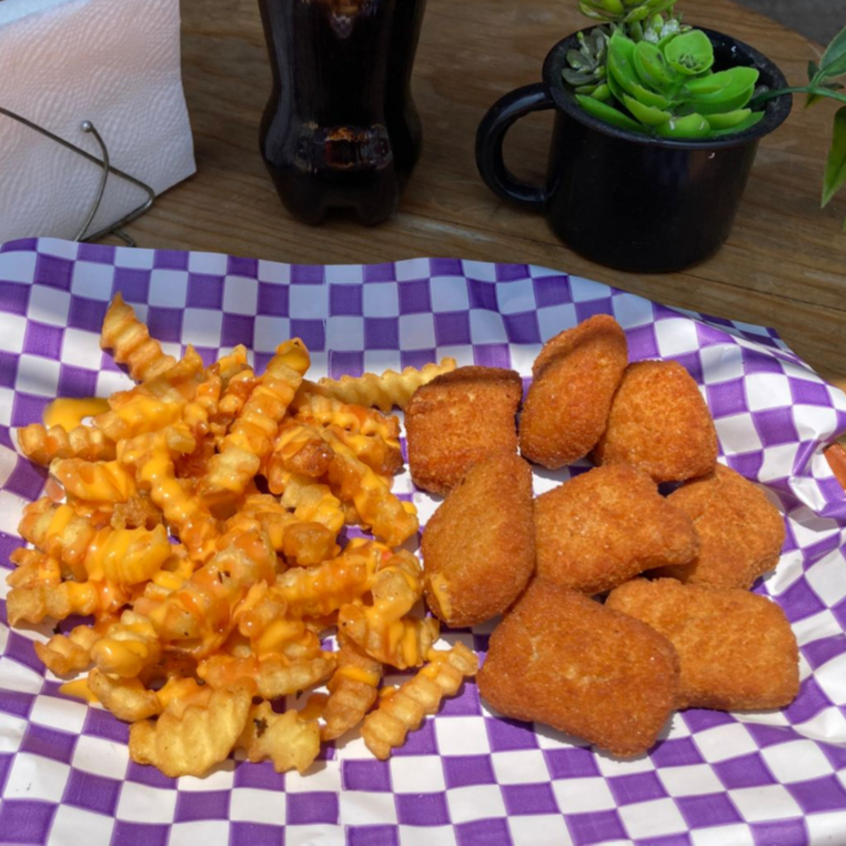 Nuggets con Papas