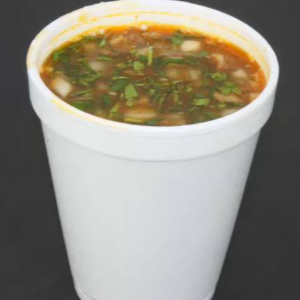 Consome con Birria + Tortillas