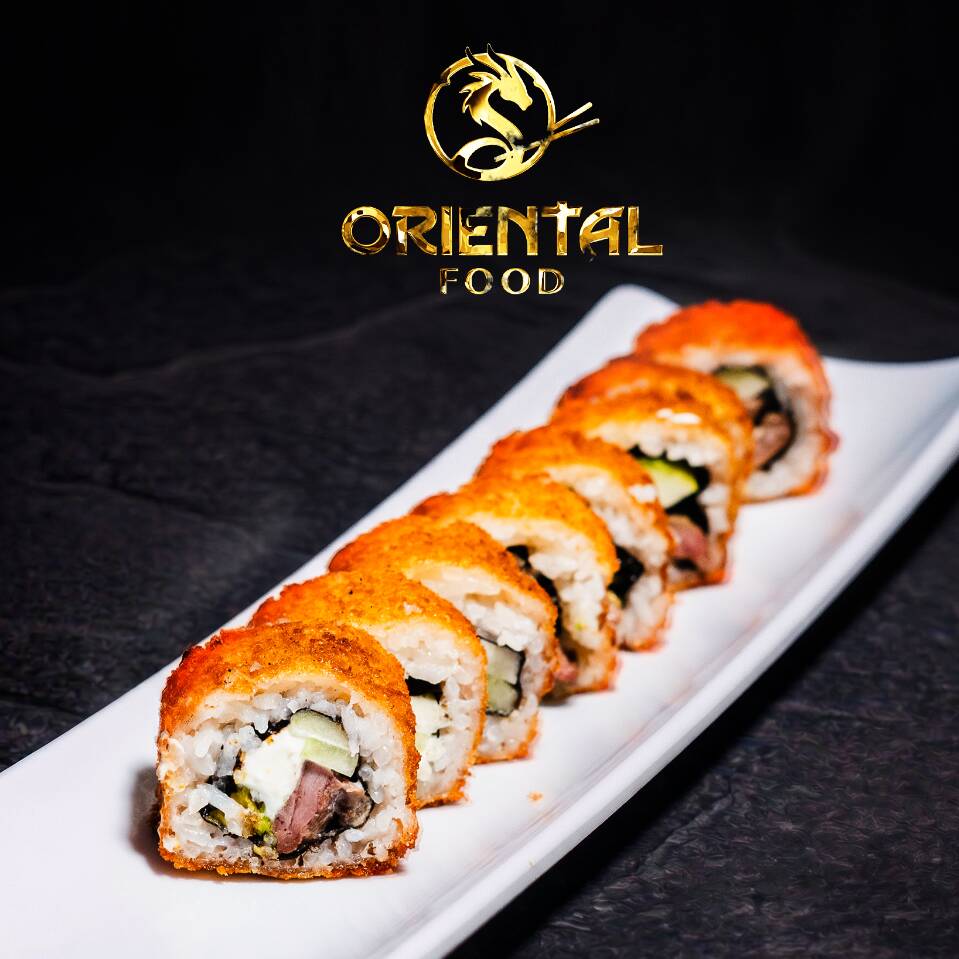 Golden beef roll