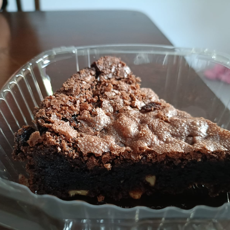 Porcion Brownie sin topping