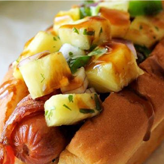 Hot Dog el Hawaiano
