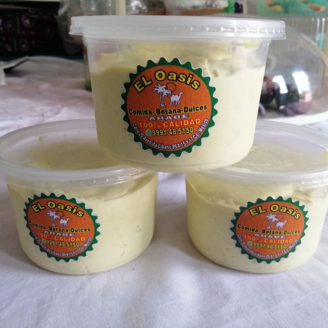 DIP AJO CON CILANTRO