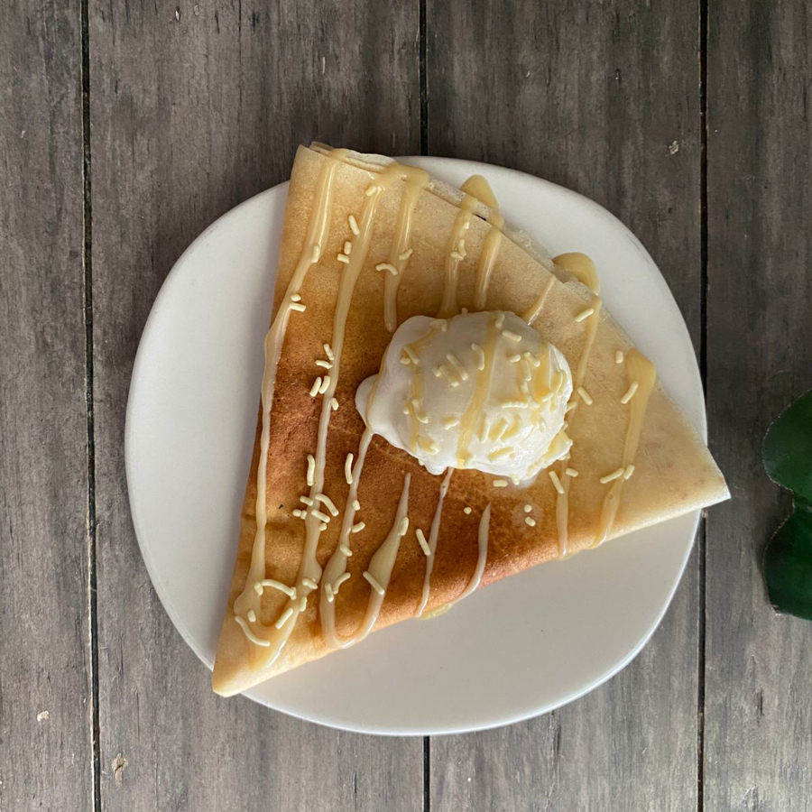 Crepa de Helado Vainilla