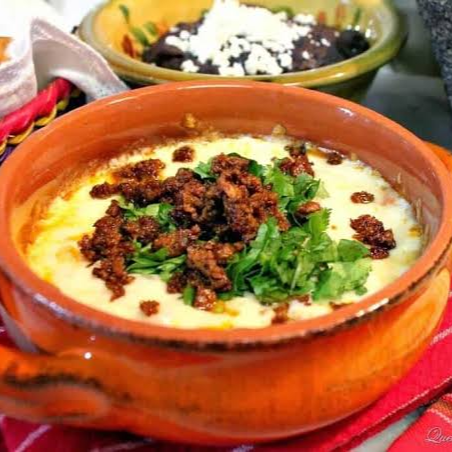Queso Fundido con Rib Eye