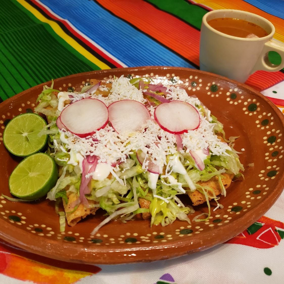 3 Taco Dorado de Pollo