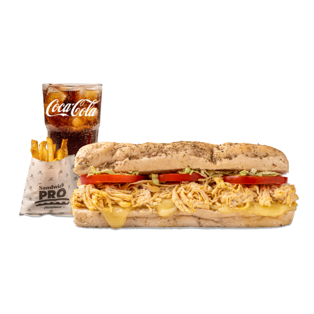 Combo Sándwich Pollo 21cm