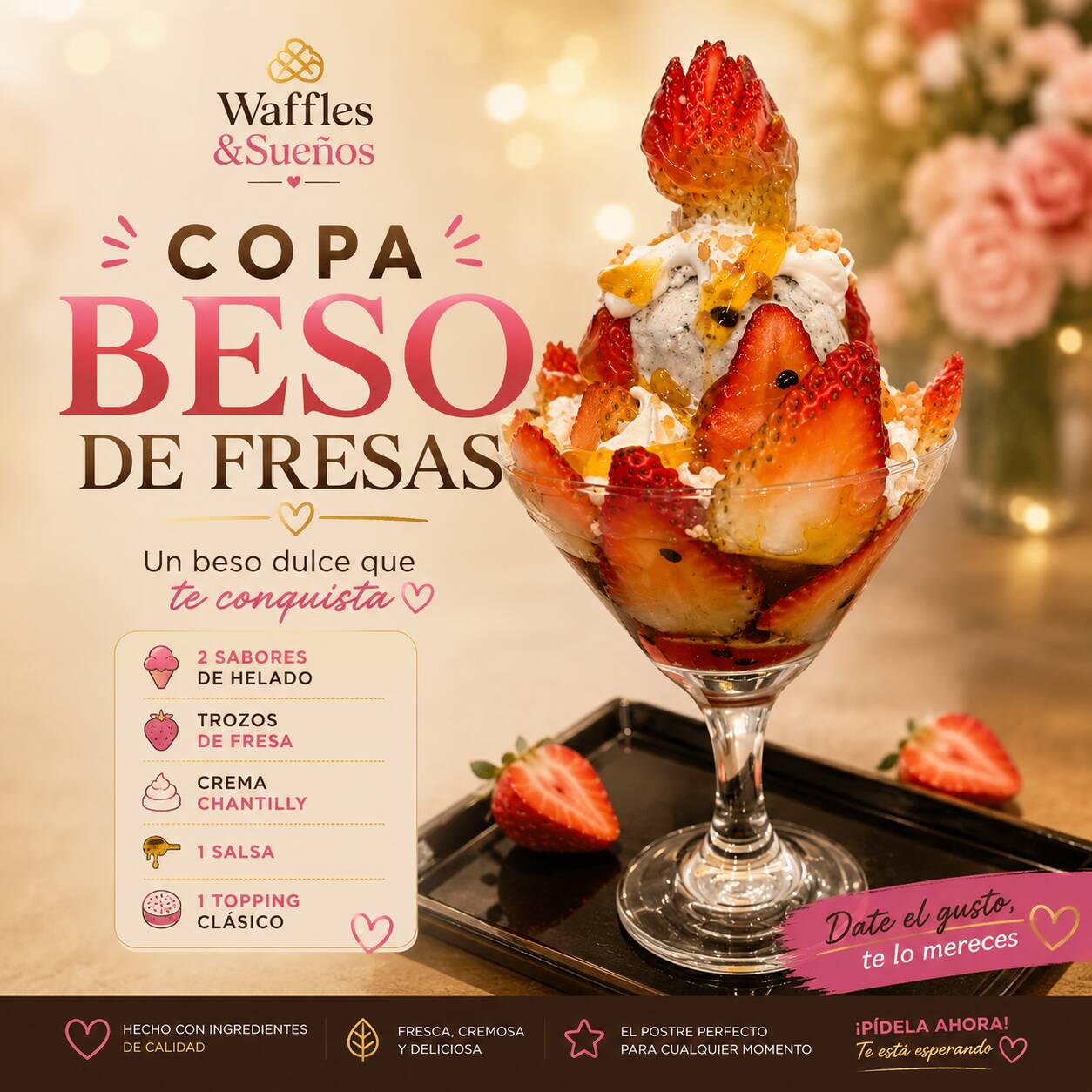 COPA “BESO DE FRESAS”