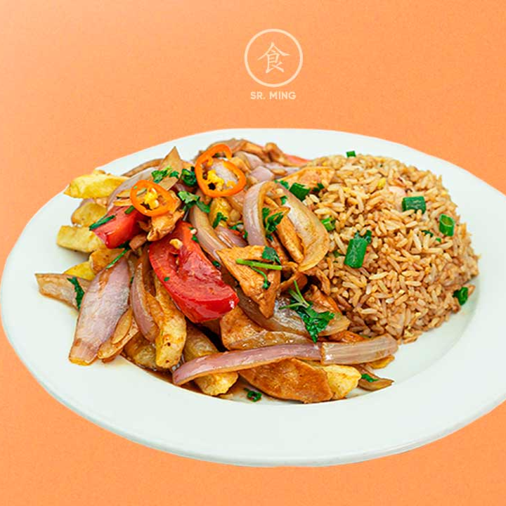 Lomo Saltado de Pollo