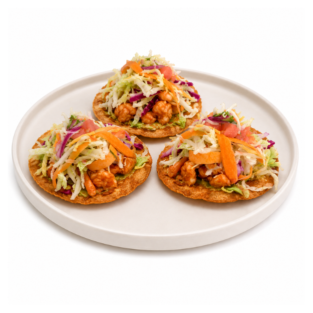 Tostadas de Camarón Promo 3 pzas