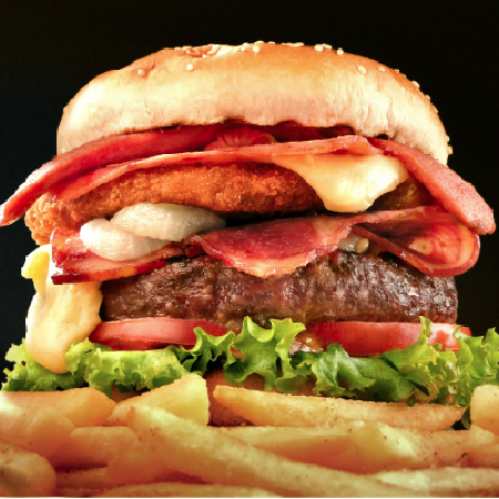 Combo Hamburguesa Super de la Casa