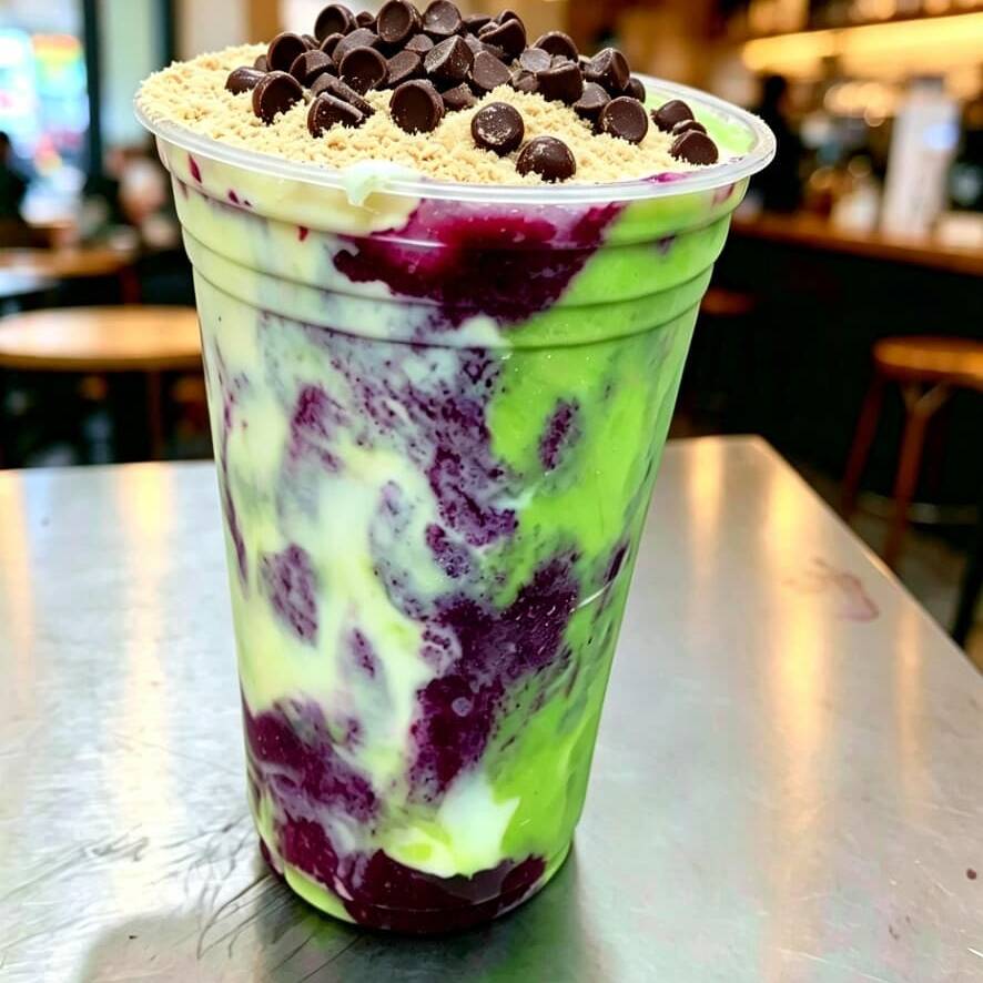 ACOMPANHA
CRENE DE AÇAI
CREME NINHO
CREME PISTACHE
GOTAS DE CHOCOLATE
LEITE PO