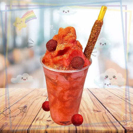 Chamoyada Pica Fresa Delicia 16 Oz