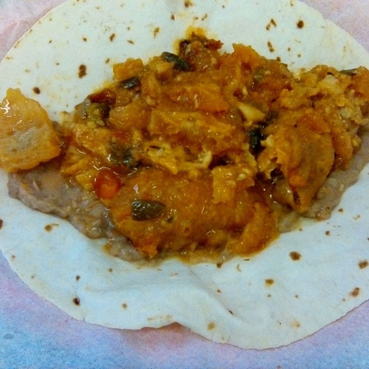 Burrito de Chicharrón de Peya