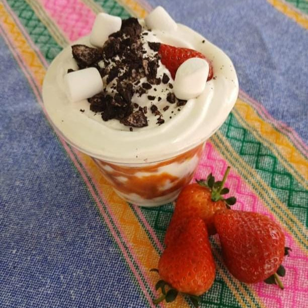 Fresas Con Crema Sensillas