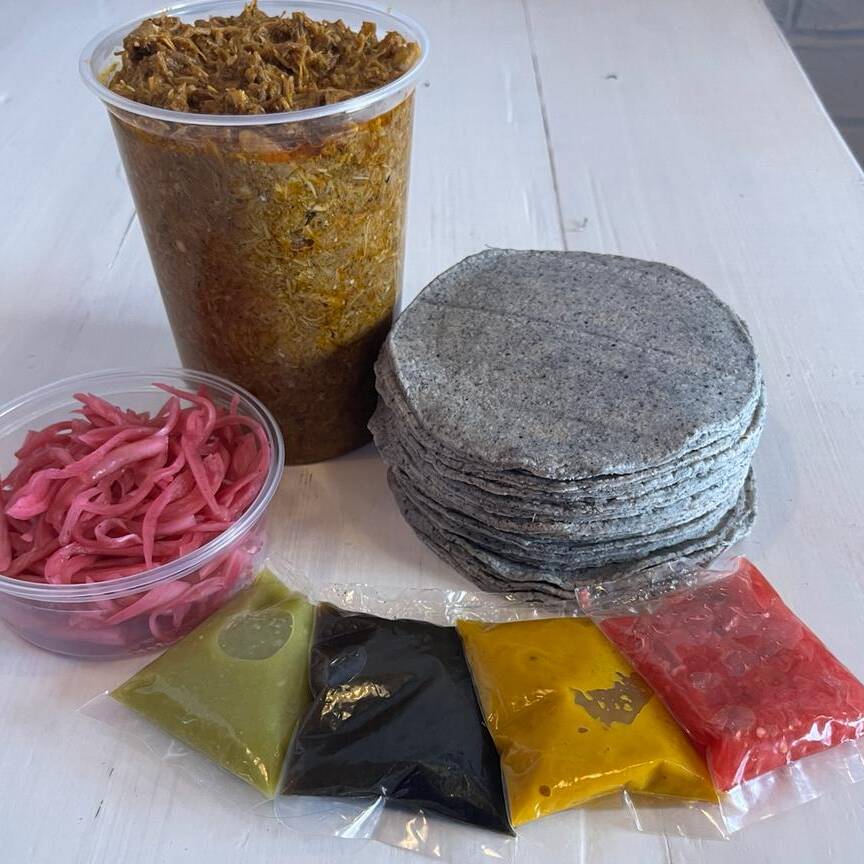 1 kg de cochinita