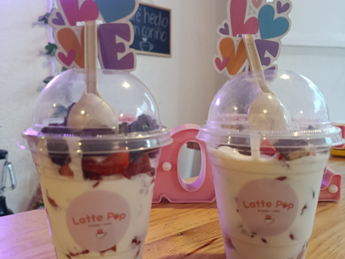 Latte pop