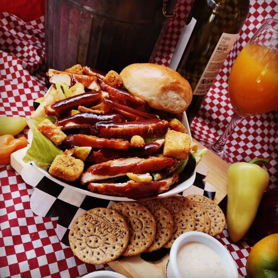 Ensalada Chicken BBQ