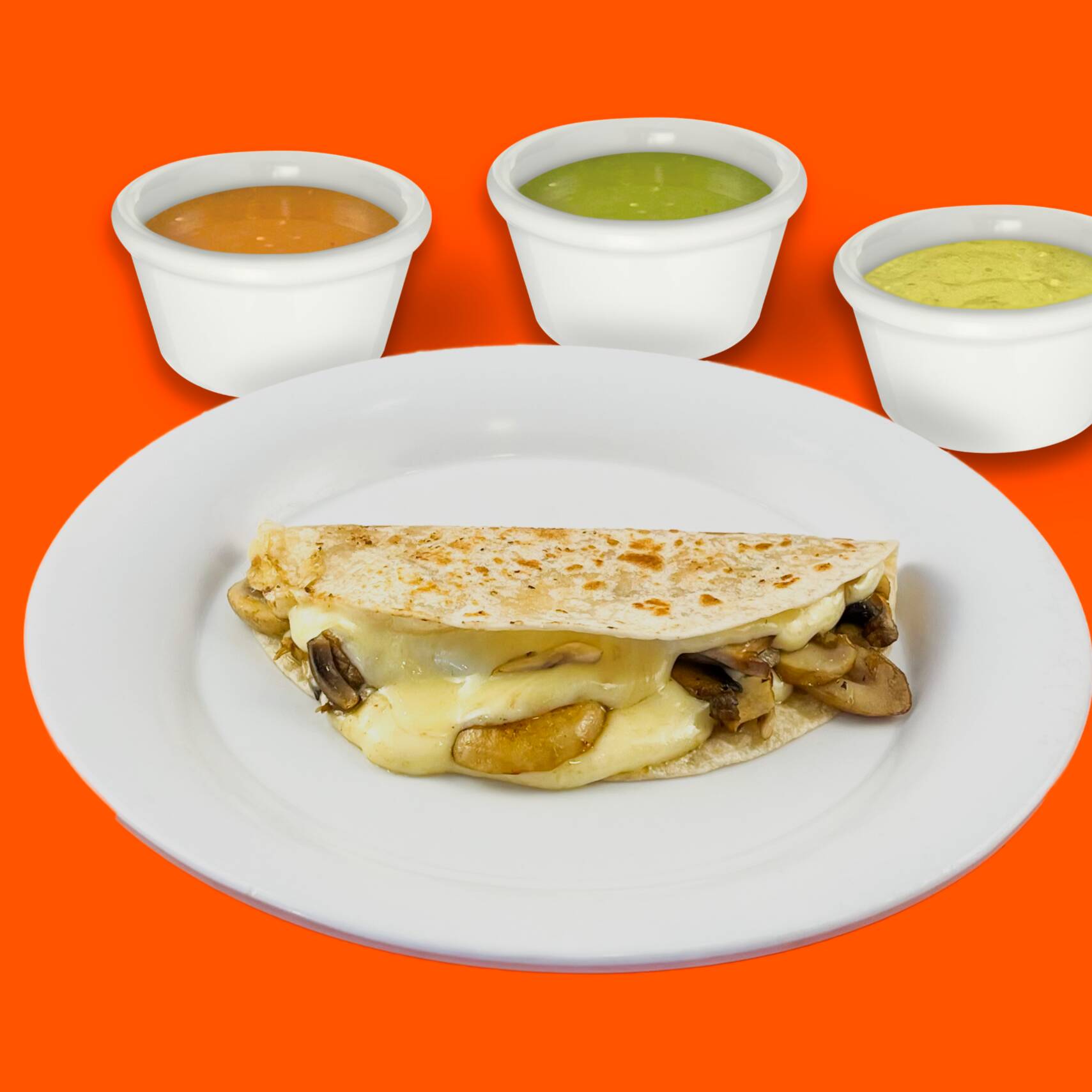 Quesadilla con Champiñón