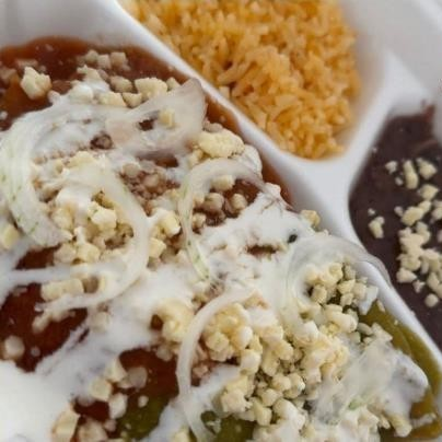 Menu del Dia con Enchiladas
