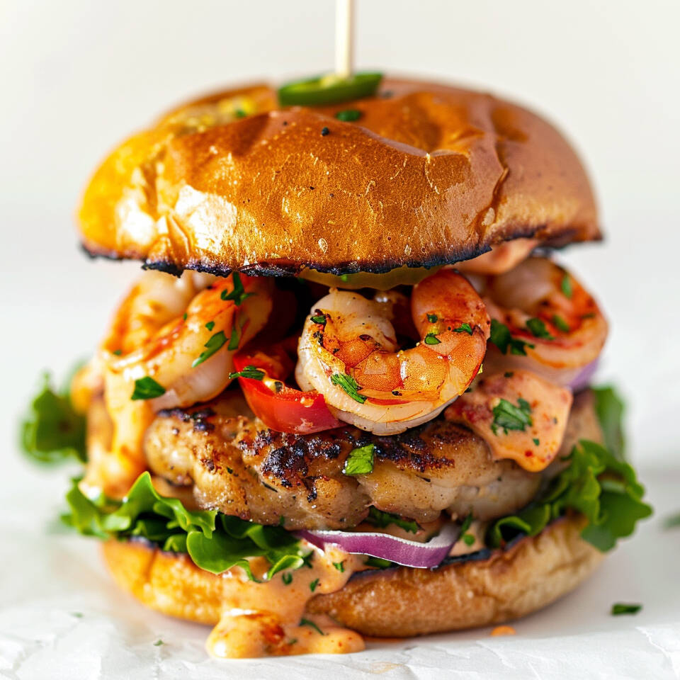 Burguer Mar y Tierra