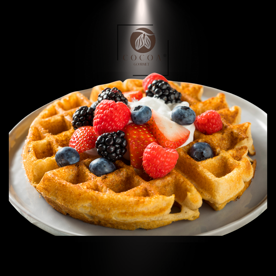 WAFFLE FRUTOS ROJOS