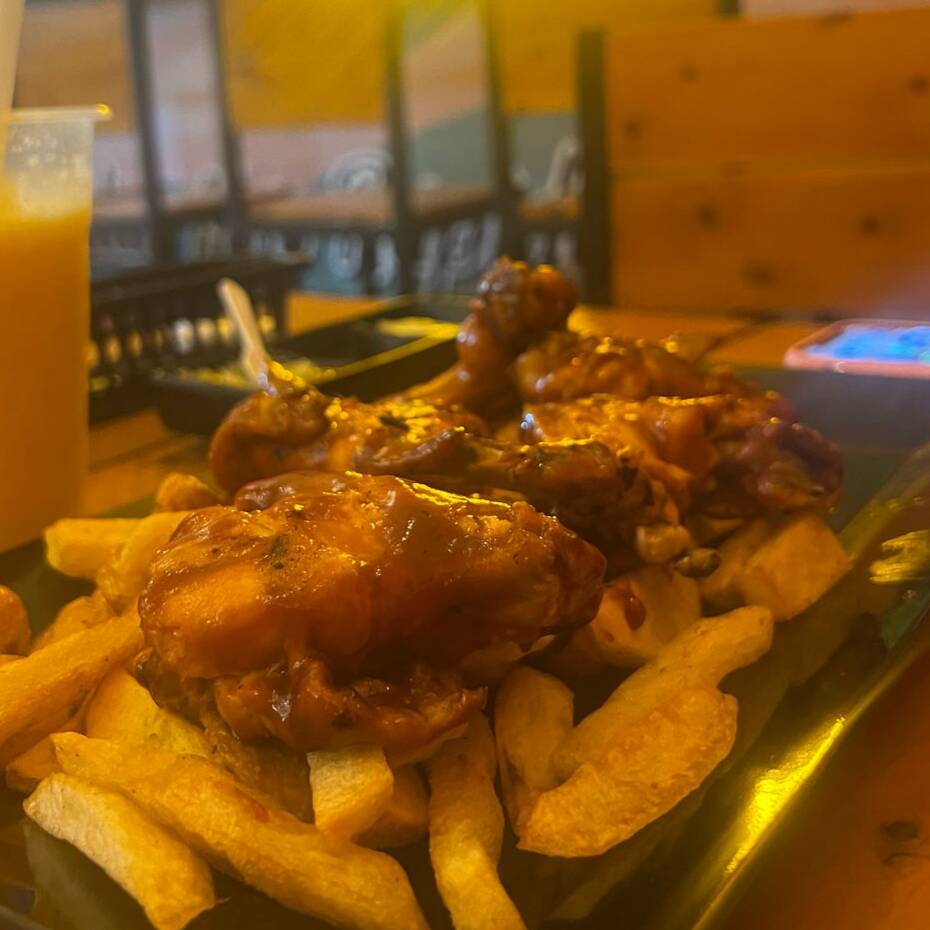 Alitas bbq