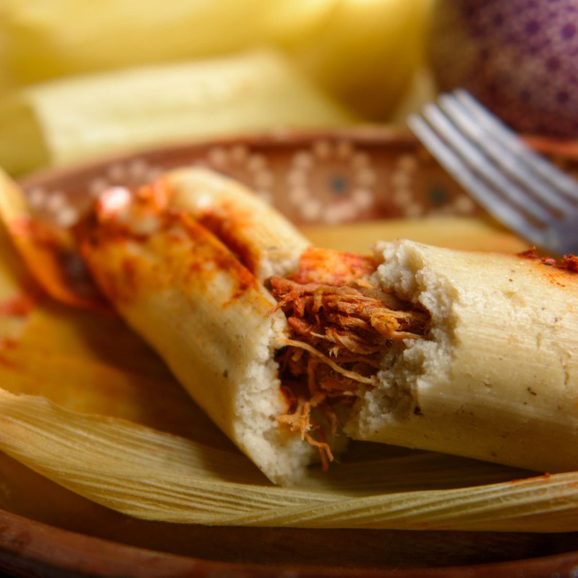 Tamal de Chile Rojo