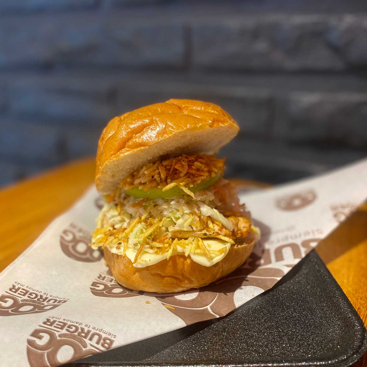 Burger Pollo Sencilla