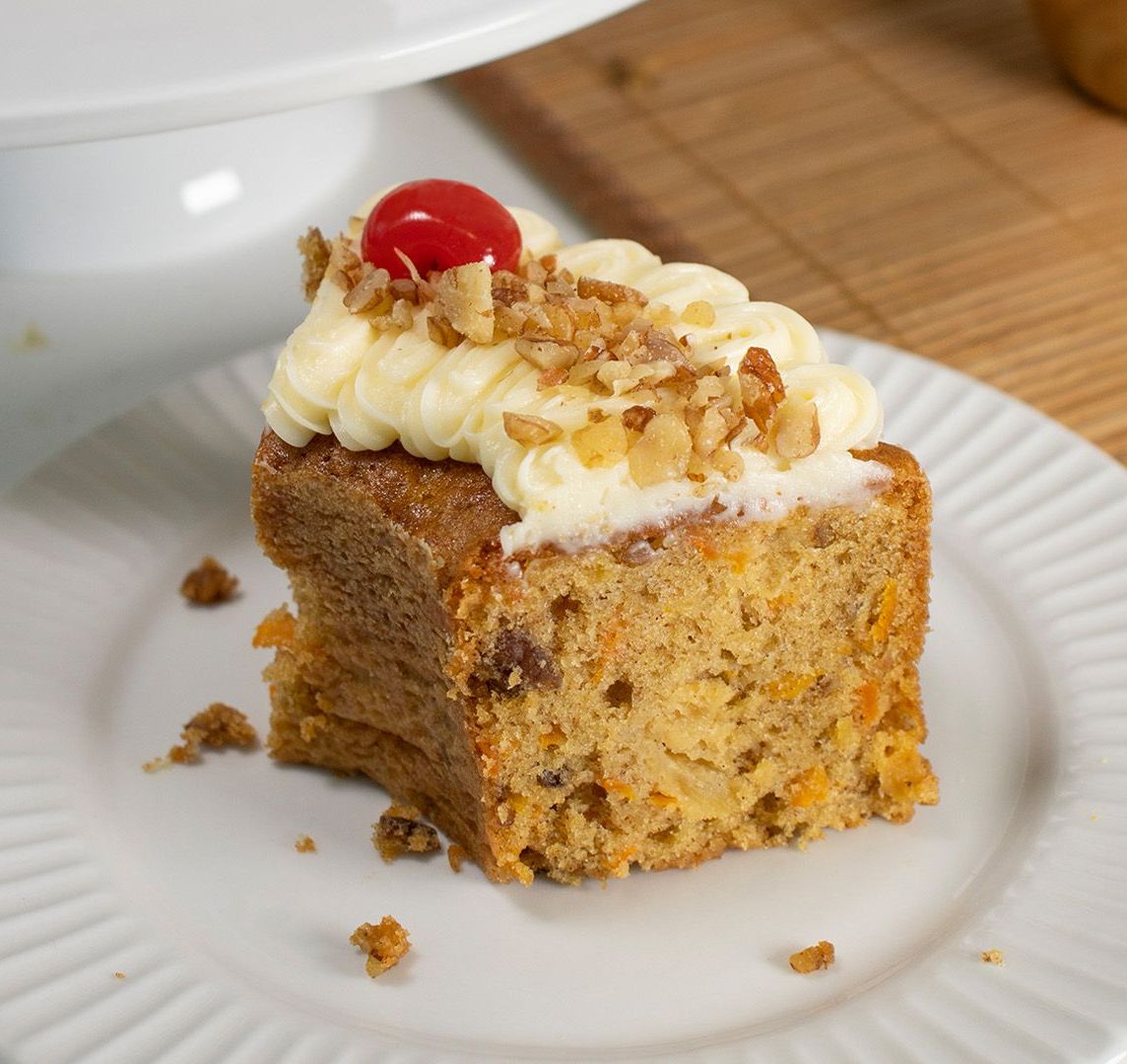 Rebanada Pan De Zanahoria
