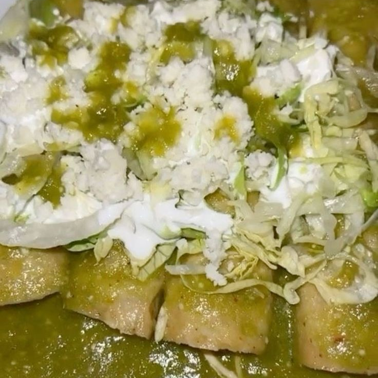 Enchiladas Verdes