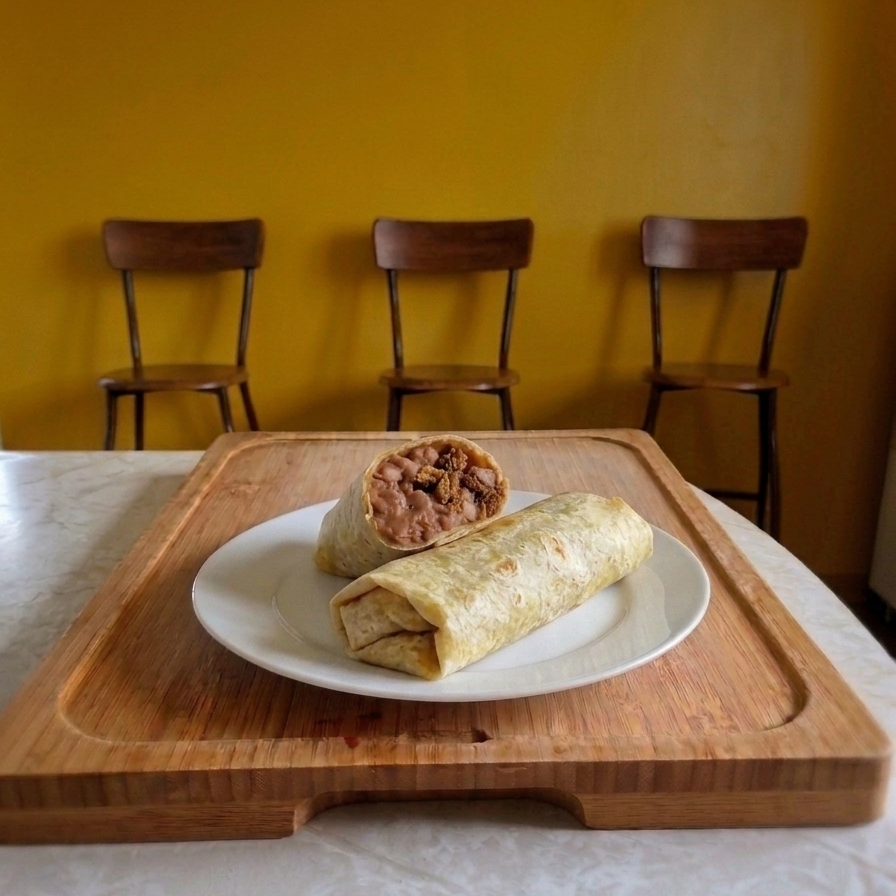 BURRITO DE CHICHARRÓN PRENSADO