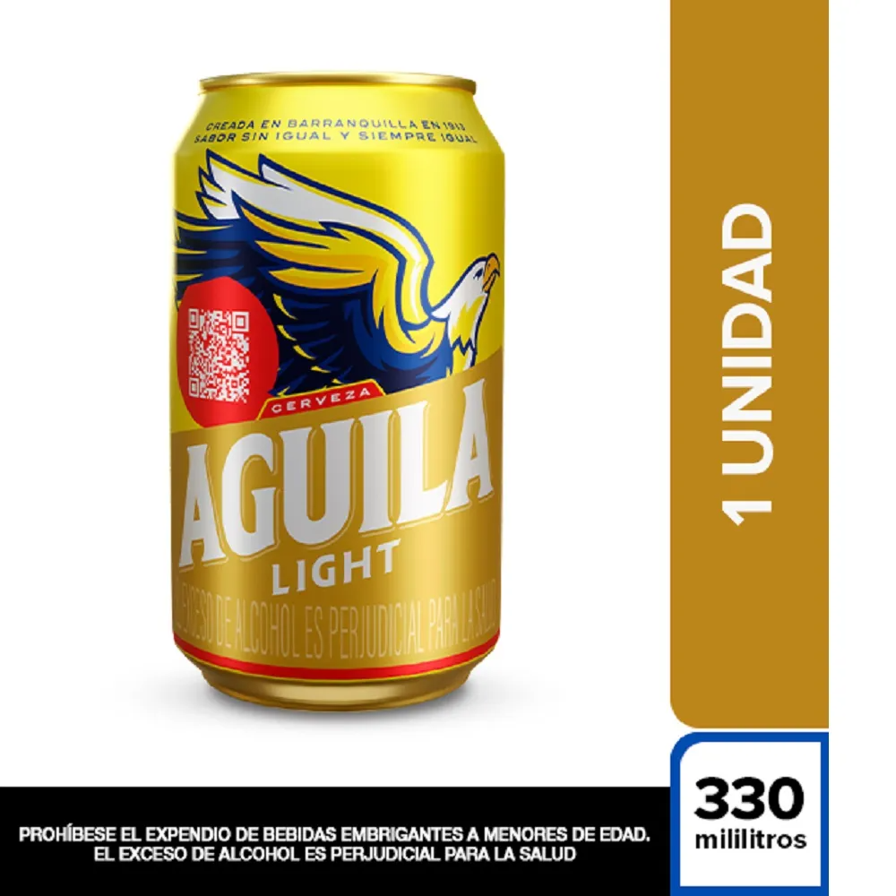 Cerveza Aguila Light 330 ml