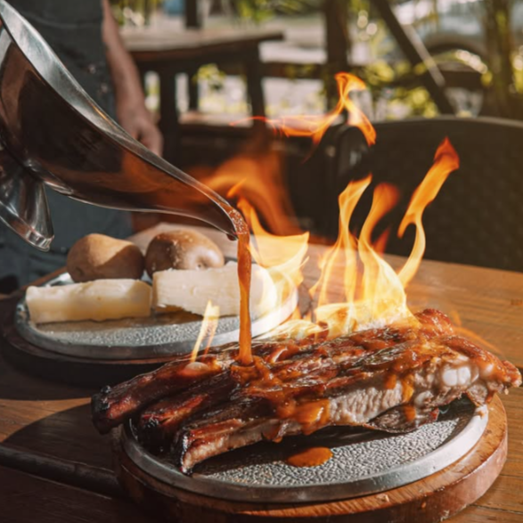 Costillas BBQ Fire Personal